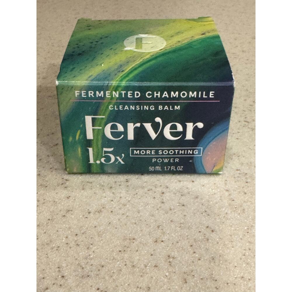Ferver Fermented Chamomile Cleansing Face Balm 1.5X NEW 1.7 fl oz